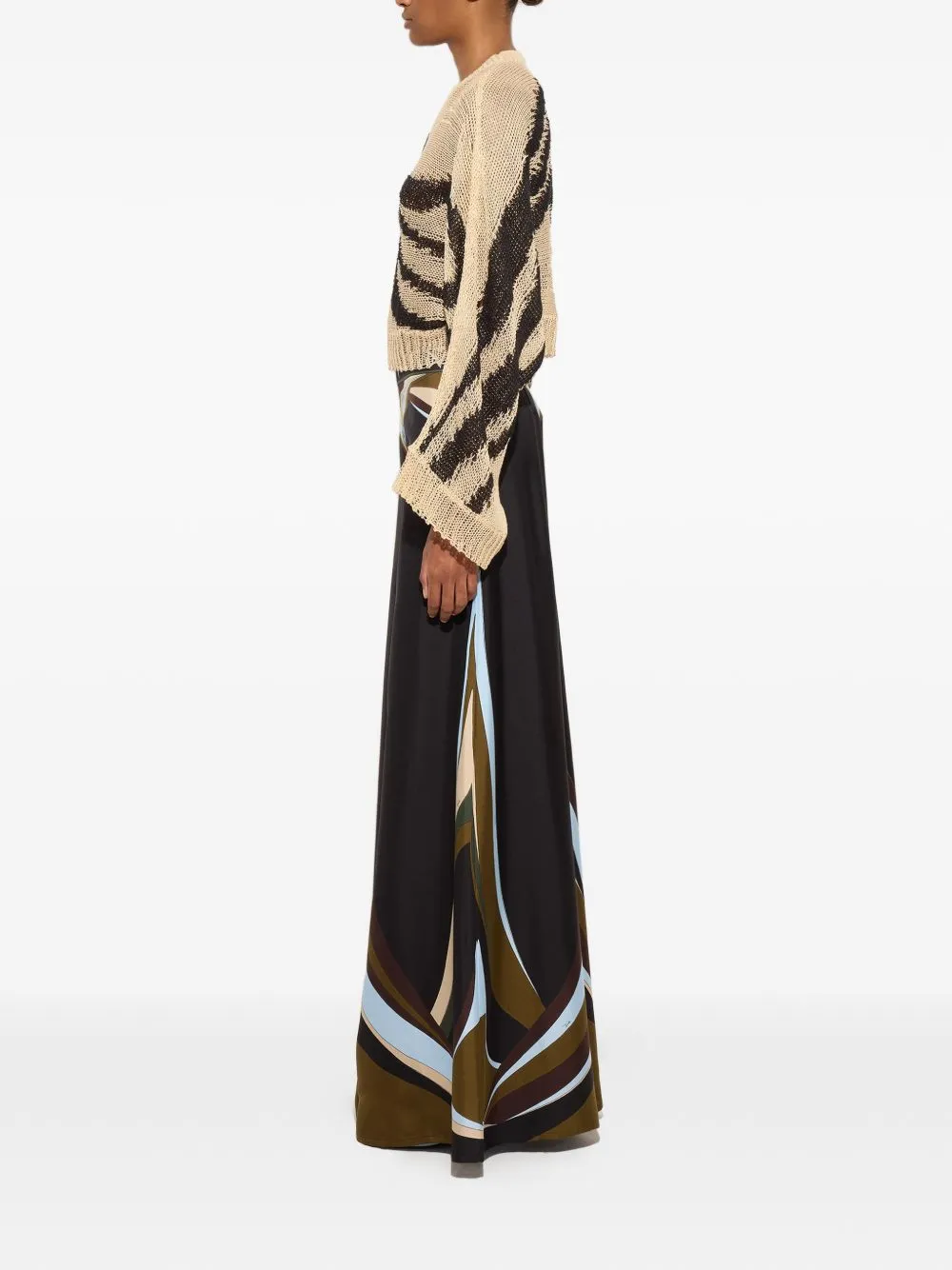 PRINTED SILK TROUSERS sold by Lord & Taylor product image thumbnail 4