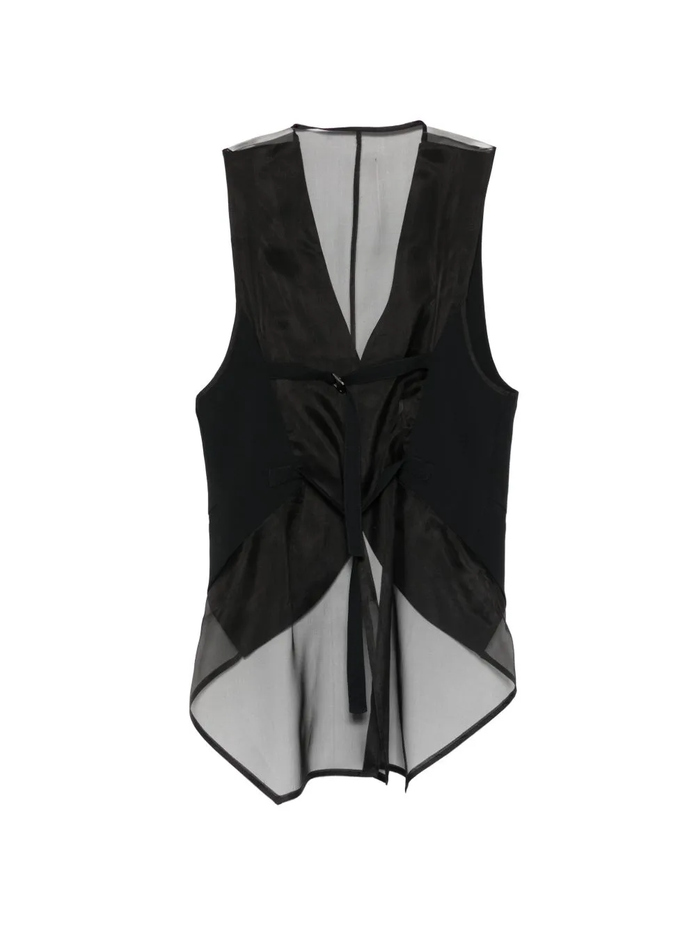 SHEER-PANEL WAISTCOAT sold by Lord & Taylor product image thumbnail 2