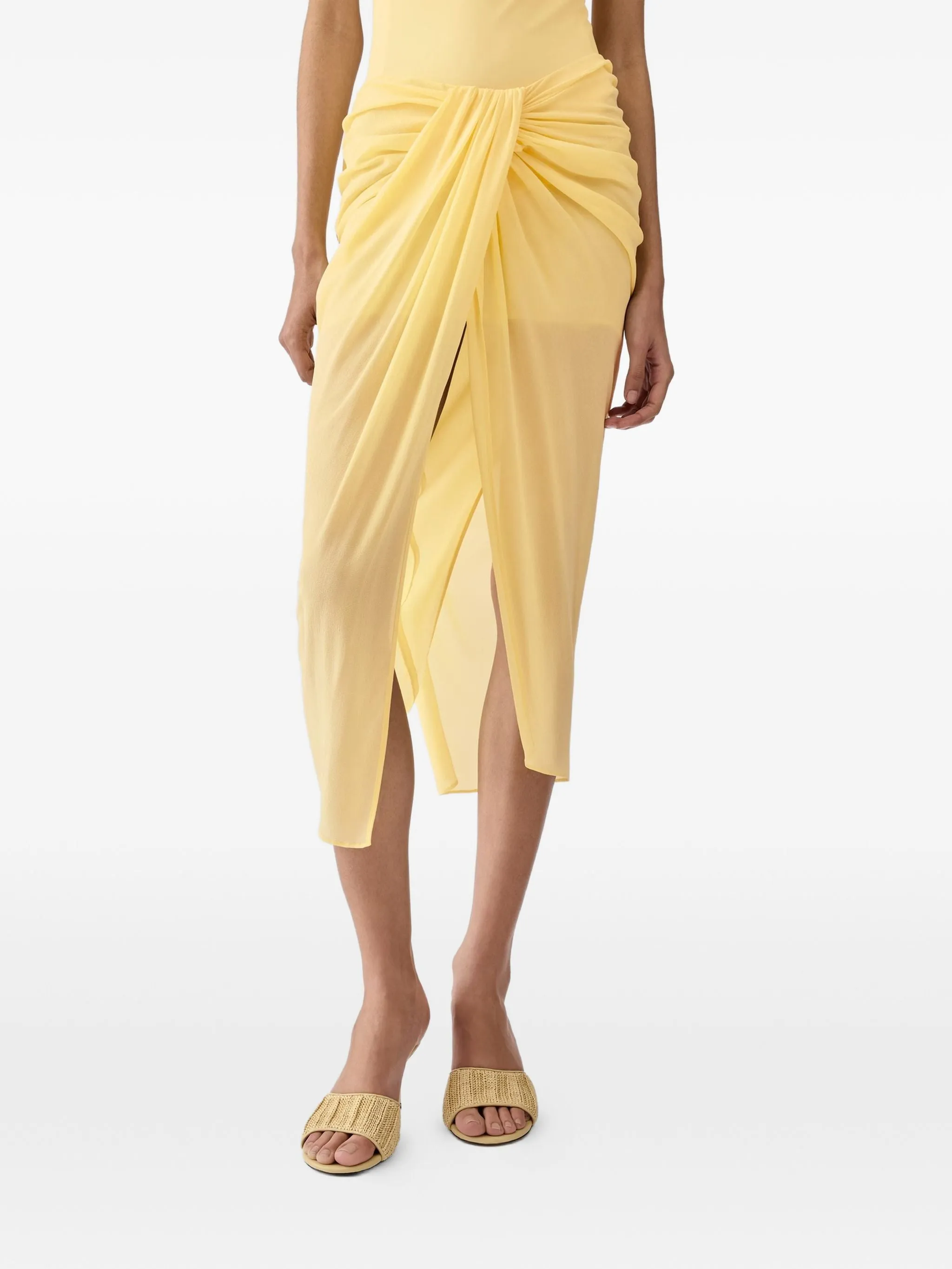 THE PARéO DRAPED WRAP SKIRT sold by Lord & Taylor product image thumbnail 4
