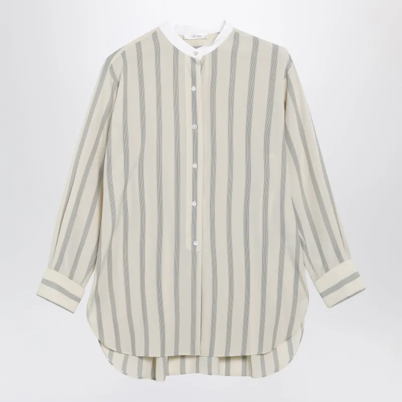 EMBROIDERED SILK FALCO SHIRT made by The Row