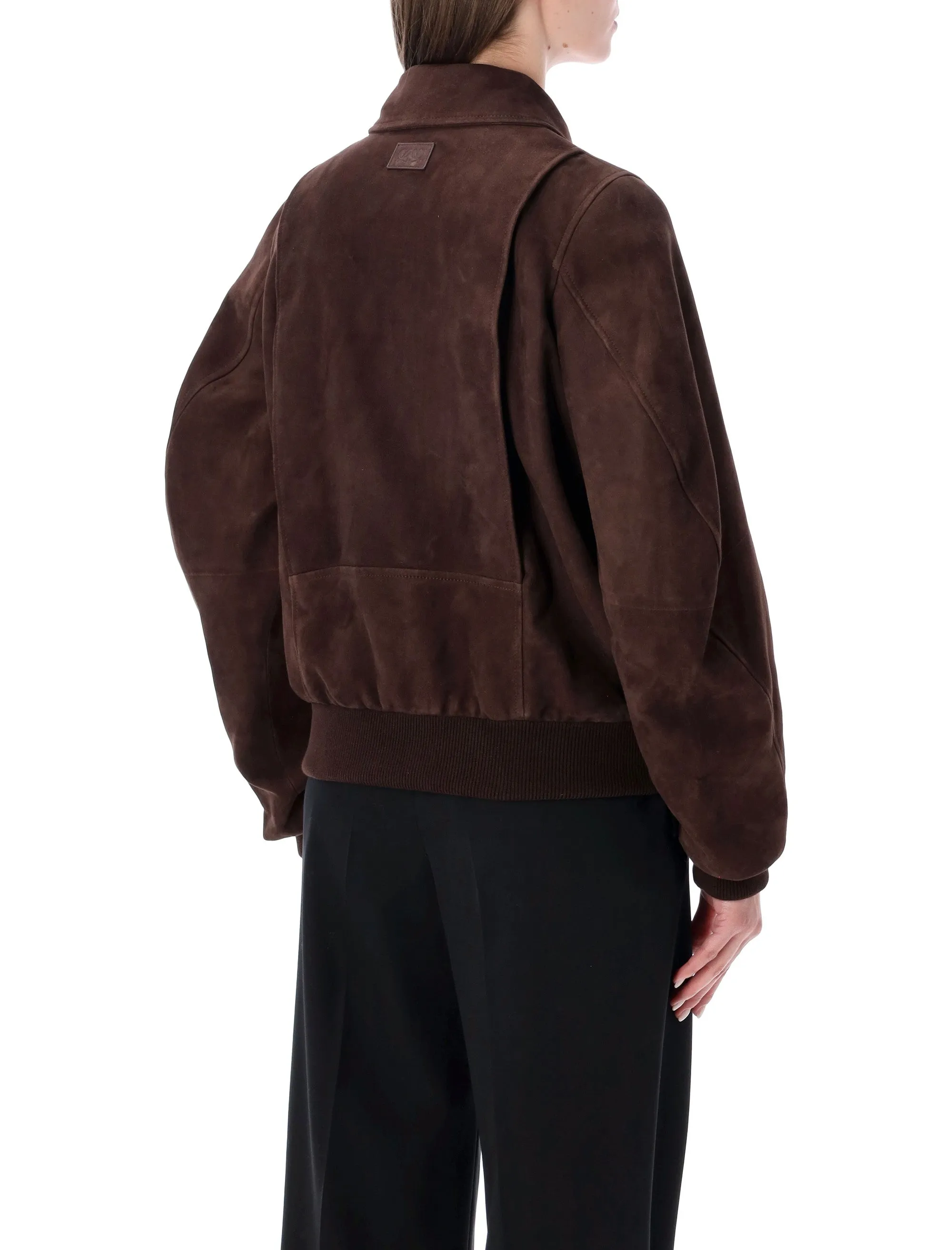 LOEWE SUEDE BOMBER JACKET sold by Lord & Taylor product image thumbnail 2