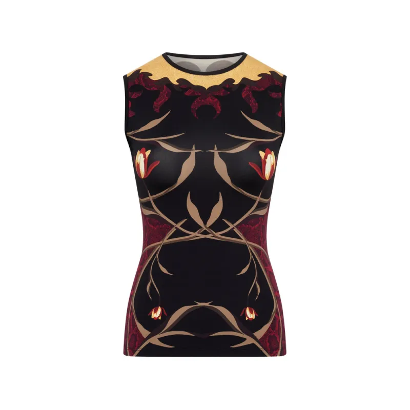 Sleeveless Top Black made by Marine Serre