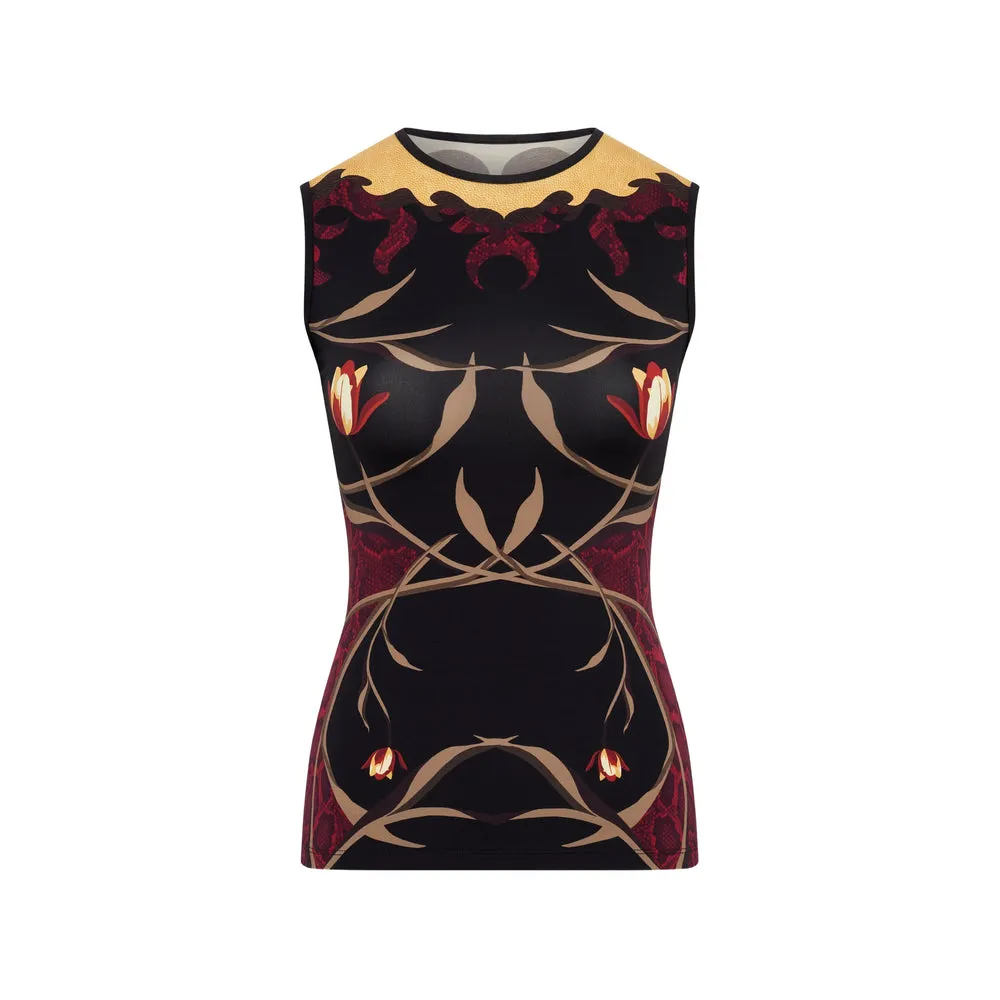 Sleeveless Top Black sold by Lord & Taylor
