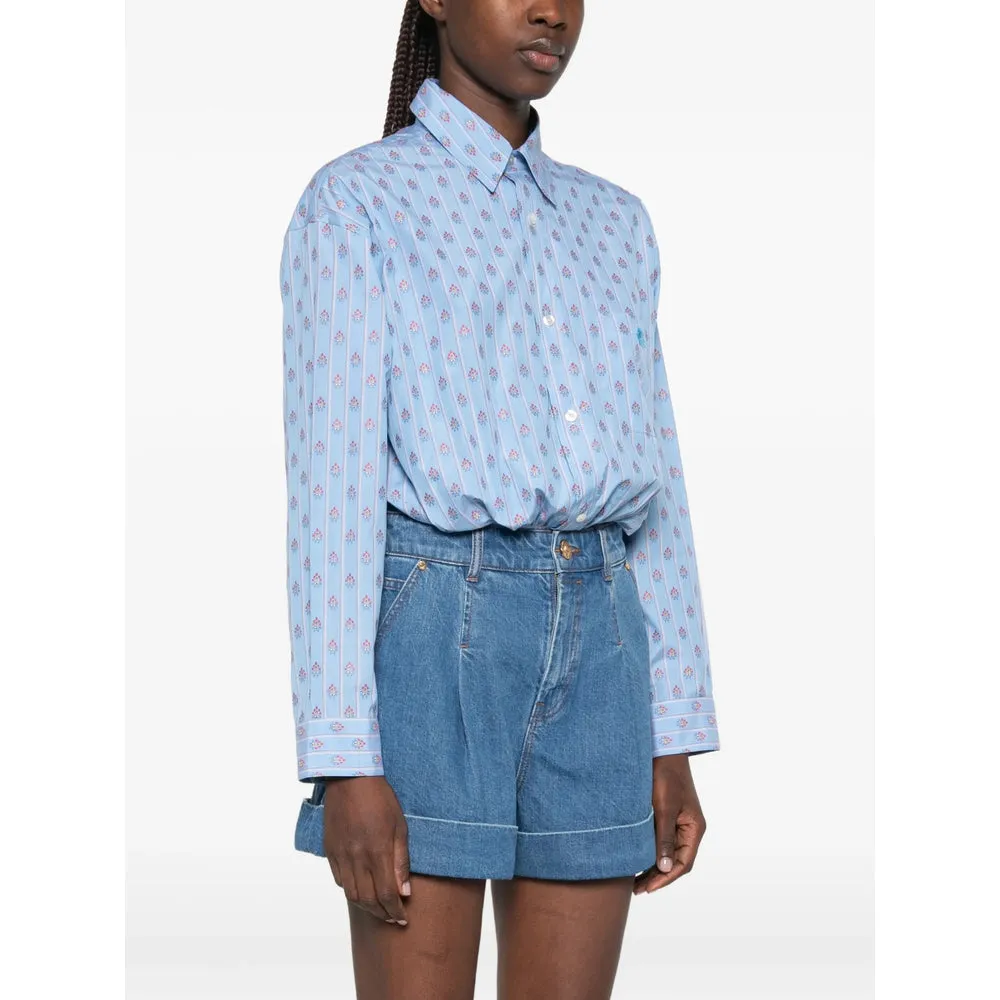 Cotton Bodysuit Blue sold by Lord & Taylor product image thumbnail 2