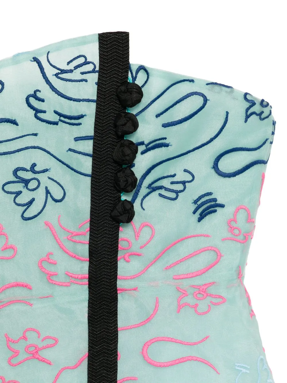 EMBROIDERED STRAPLESS TOP sold by Lord & Taylor product image thumbnail 2