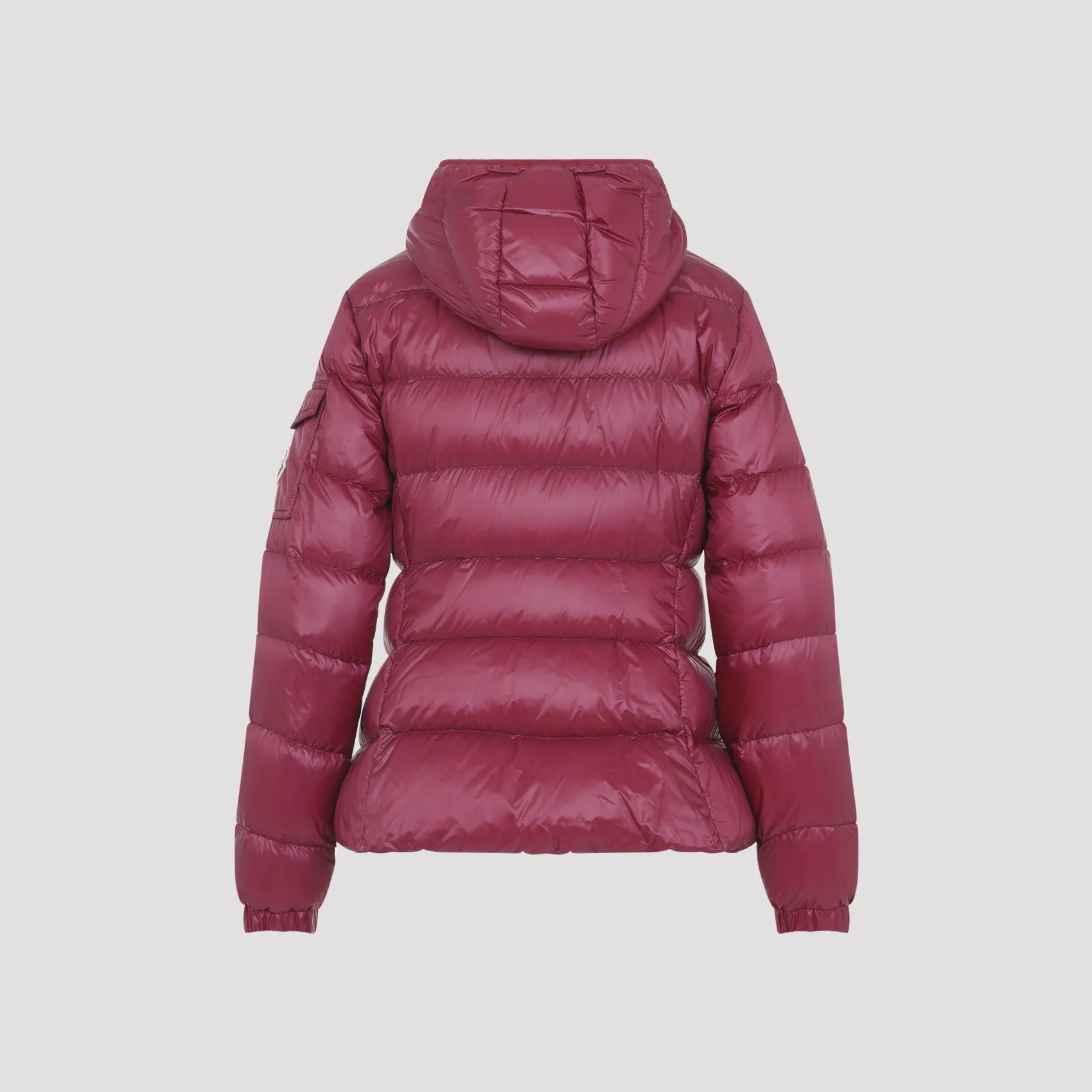 BEIGE QUILTED HOODED ZIP JACKET sold by Lord & Taylor product image thumbnail 3