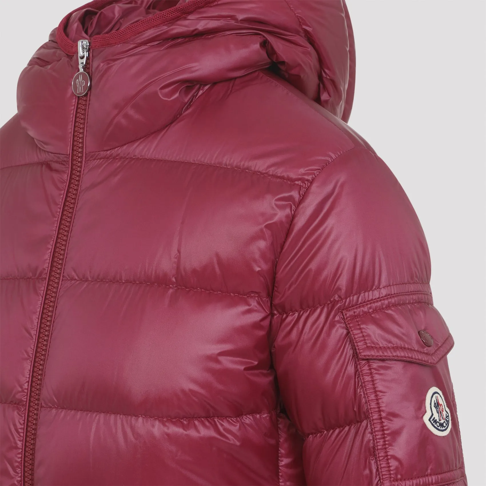 BEIGE QUILTED HOODED ZIP JACKET sold by Lord & Taylor product image thumbnail 5