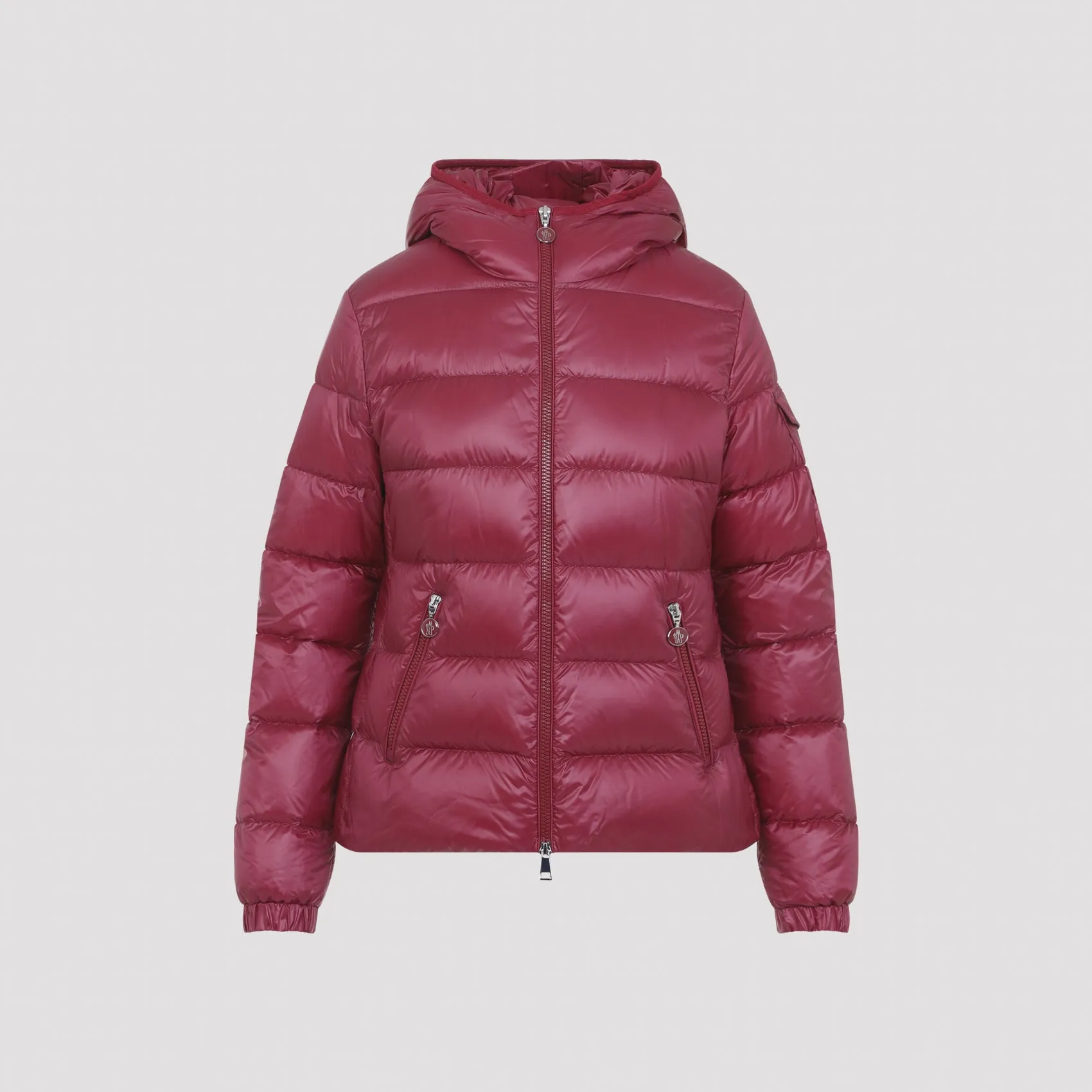 BEIGE QUILTED HOODED ZIP JACKET sold by Lord & Taylor product image thumbnail 2