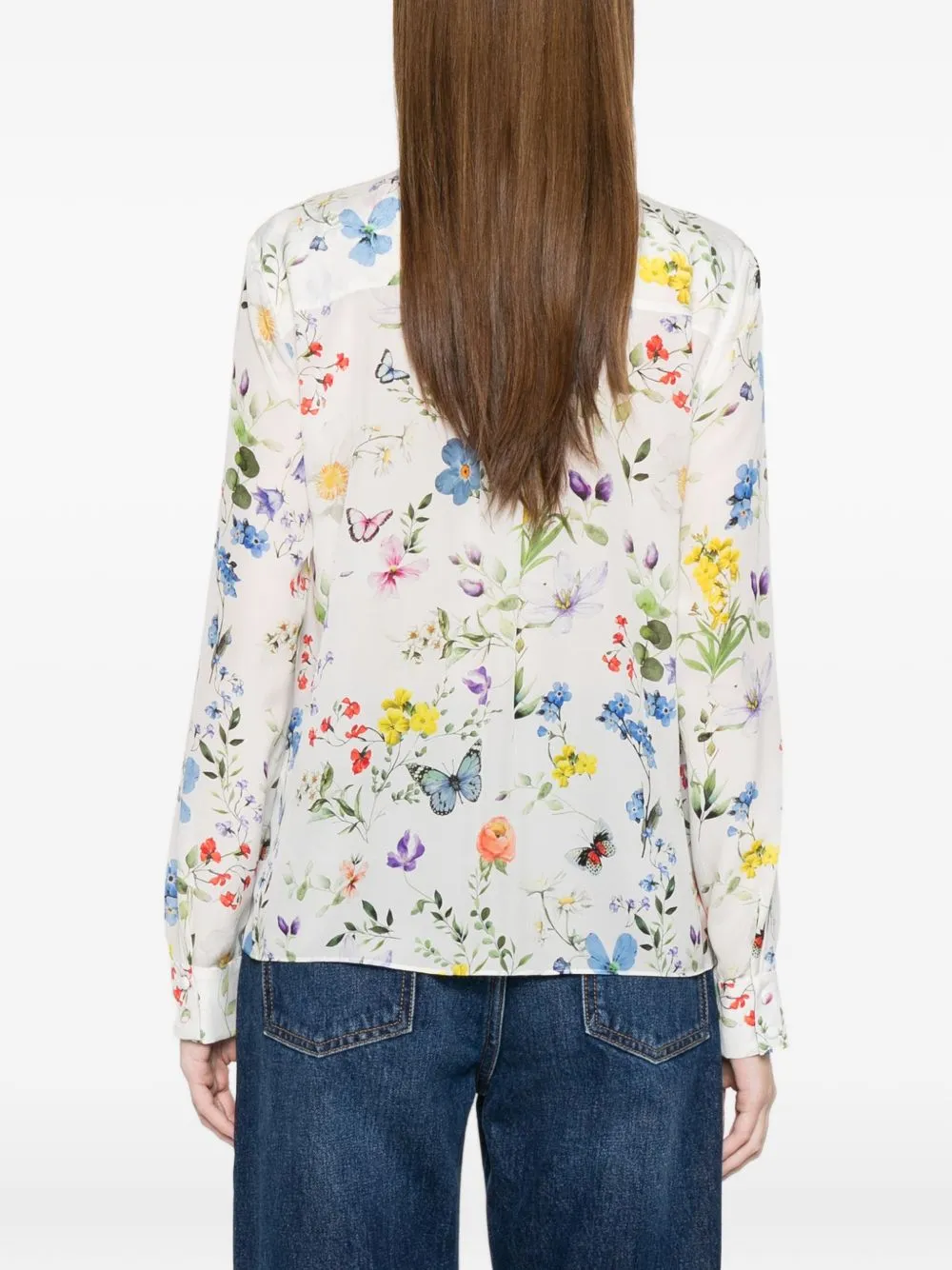WILLA PRINTED BLOUSE sold by Lord & Taylor product image thumbnail 3