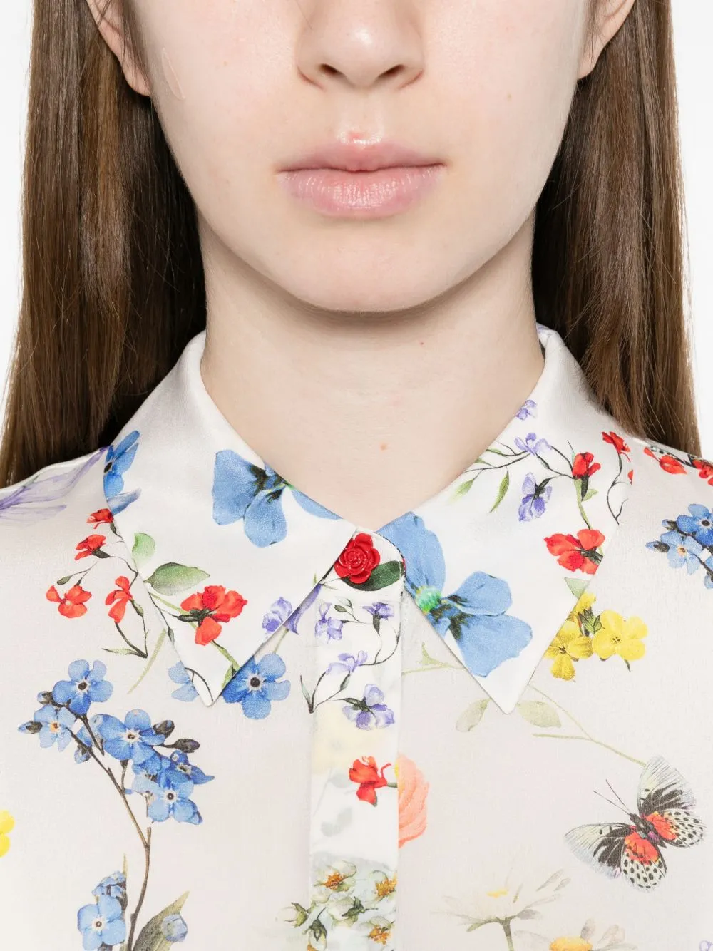 WILLA PRINTED BLOUSE sold by Lord & Taylor product image thumbnail 4