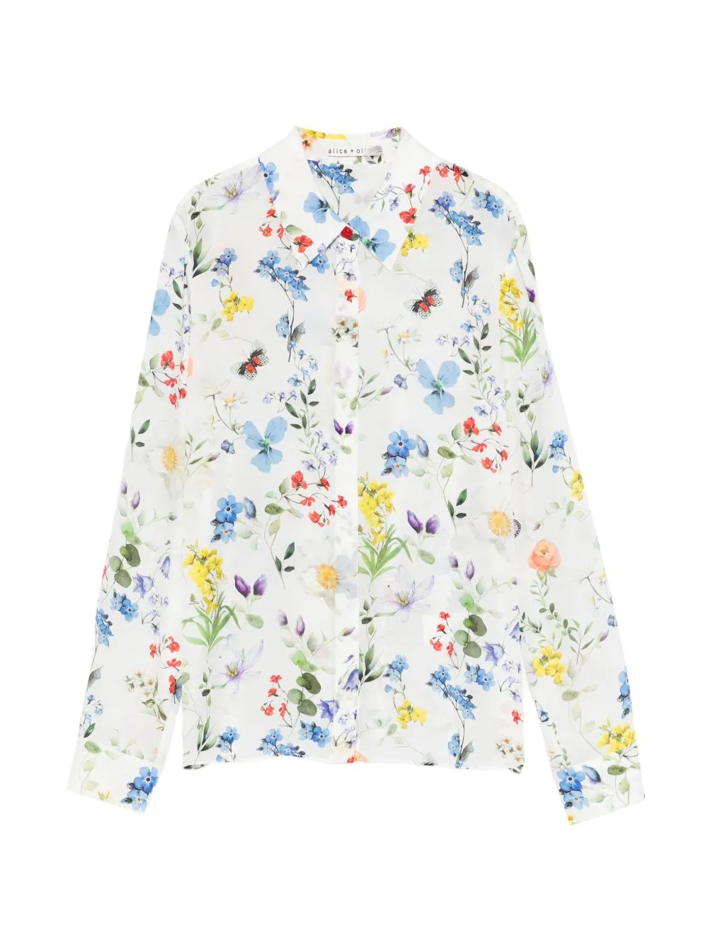 WILLA PRINTED BLOUSE sold by Lord & Taylor