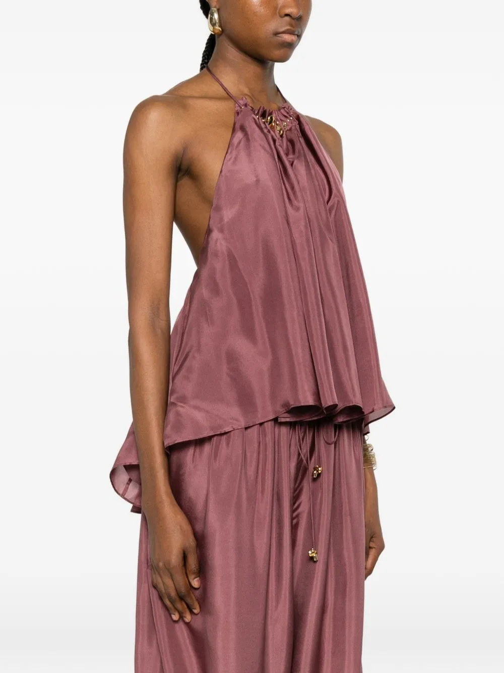 ASTER SILK TOP sold by Lord & Taylor product image thumbnail 2
