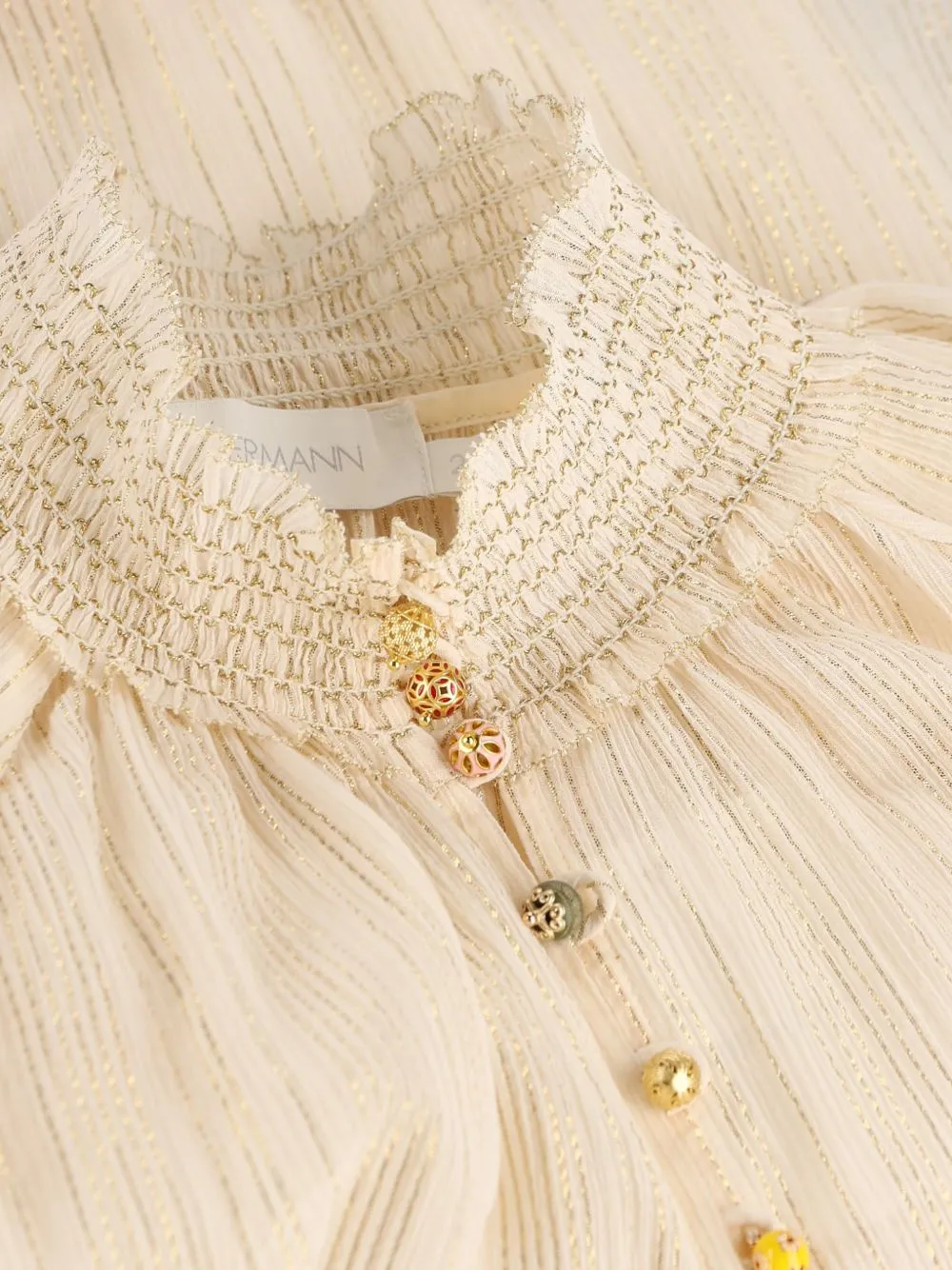ASTER COTTON AND SILK BLOUSE sold by Lord & Taylor product image thumbnail 4