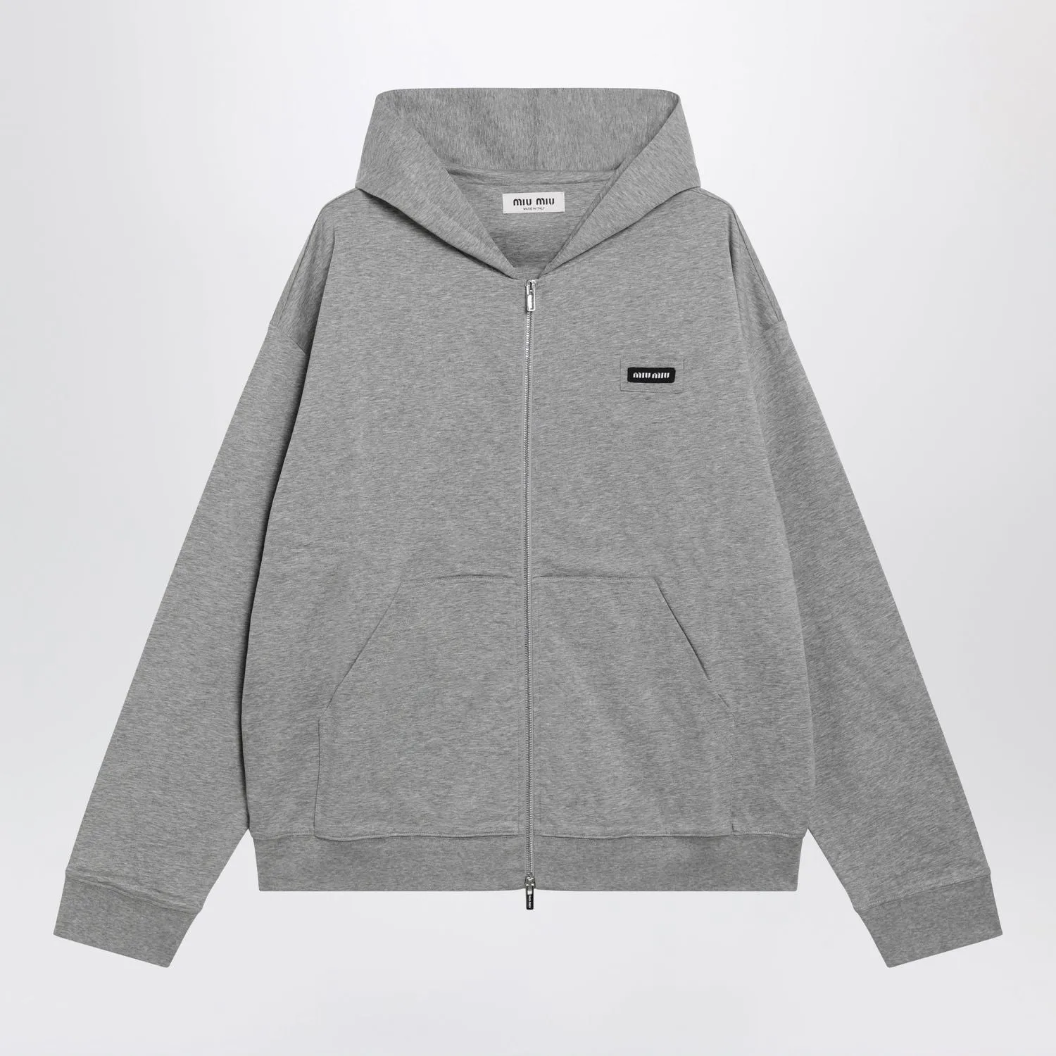 GREY COTTON ZIPUP SWEATSHIRT sold by Lord & Taylor
