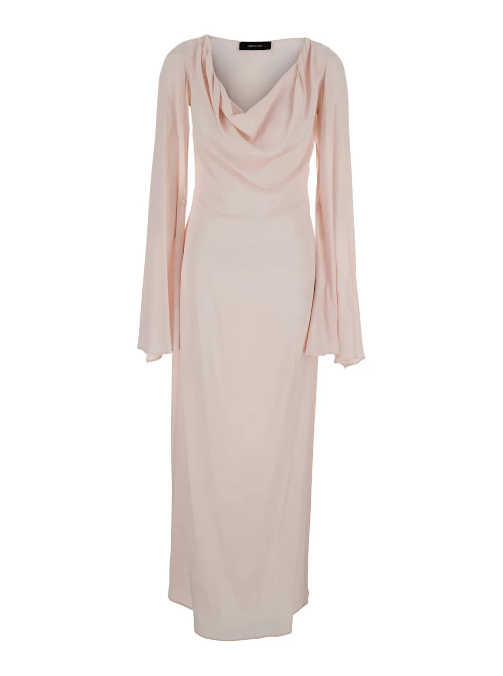 Dress Draped Neckline Pink sold by Lord & Taylor