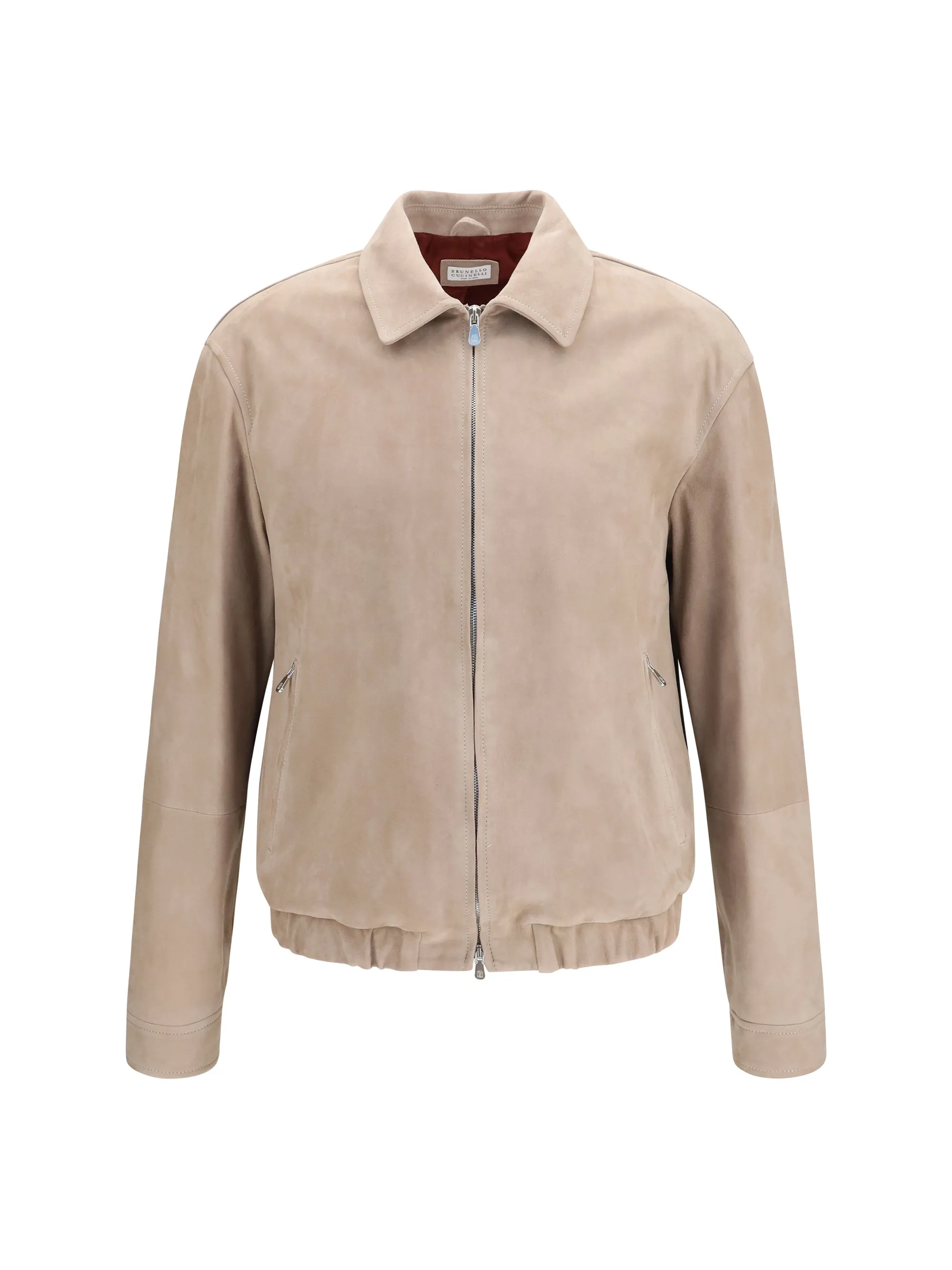 Leather Jacket with Elasticated Hem sold by Lord & Taylor