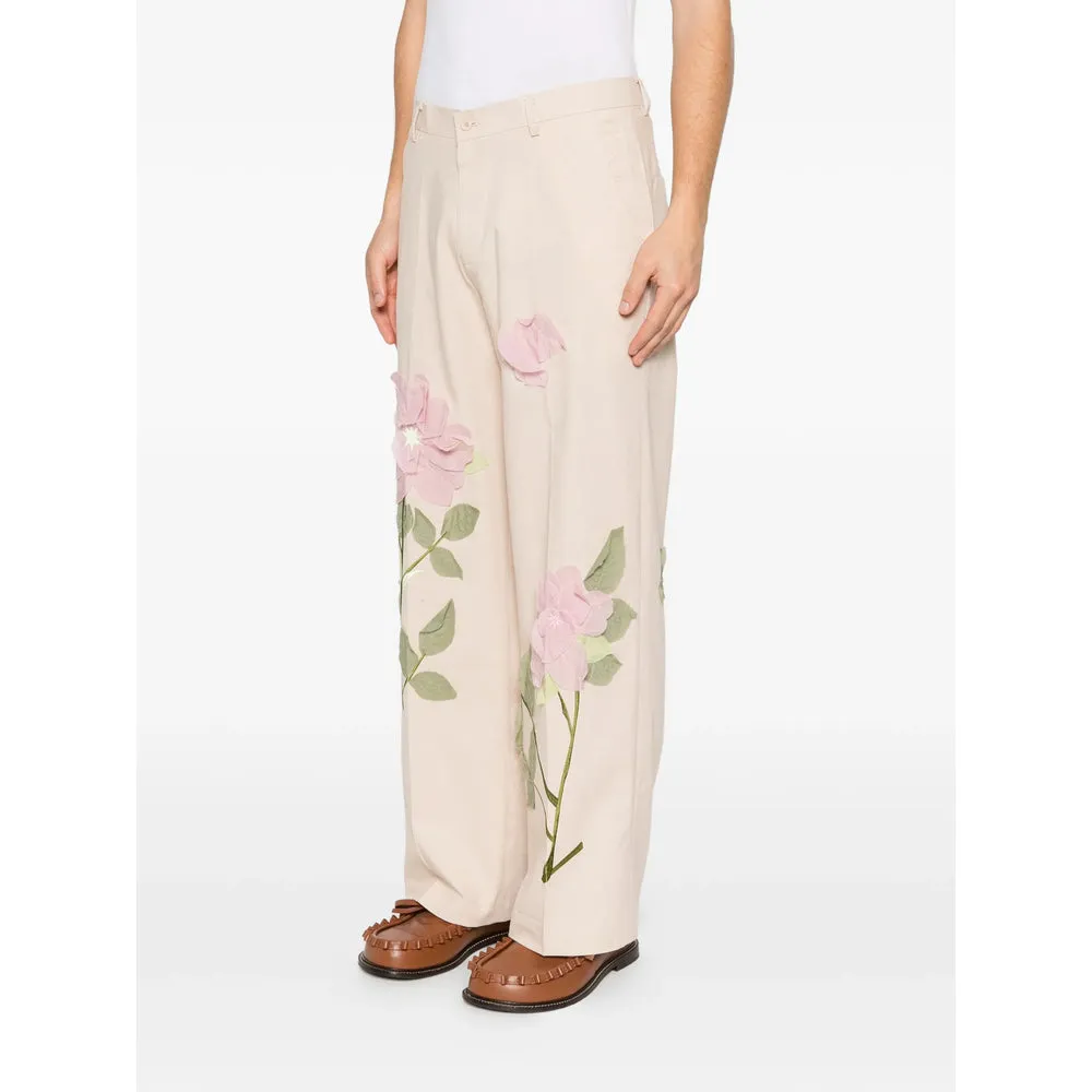 Straight-Leg Trousers Neutrals sold by Lord & Taylor product image thumbnail 4