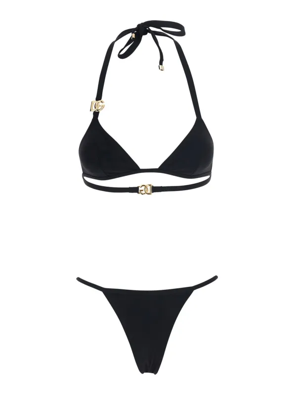 Bikini Tech Fabric Black made by Dolce & Gabanna