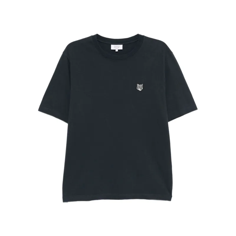 T-shirt Navy Blue made by MAISON KITSUNE