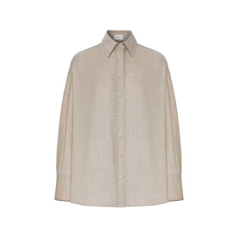 Shirt in Cashmere made by Brunello Cucinelli