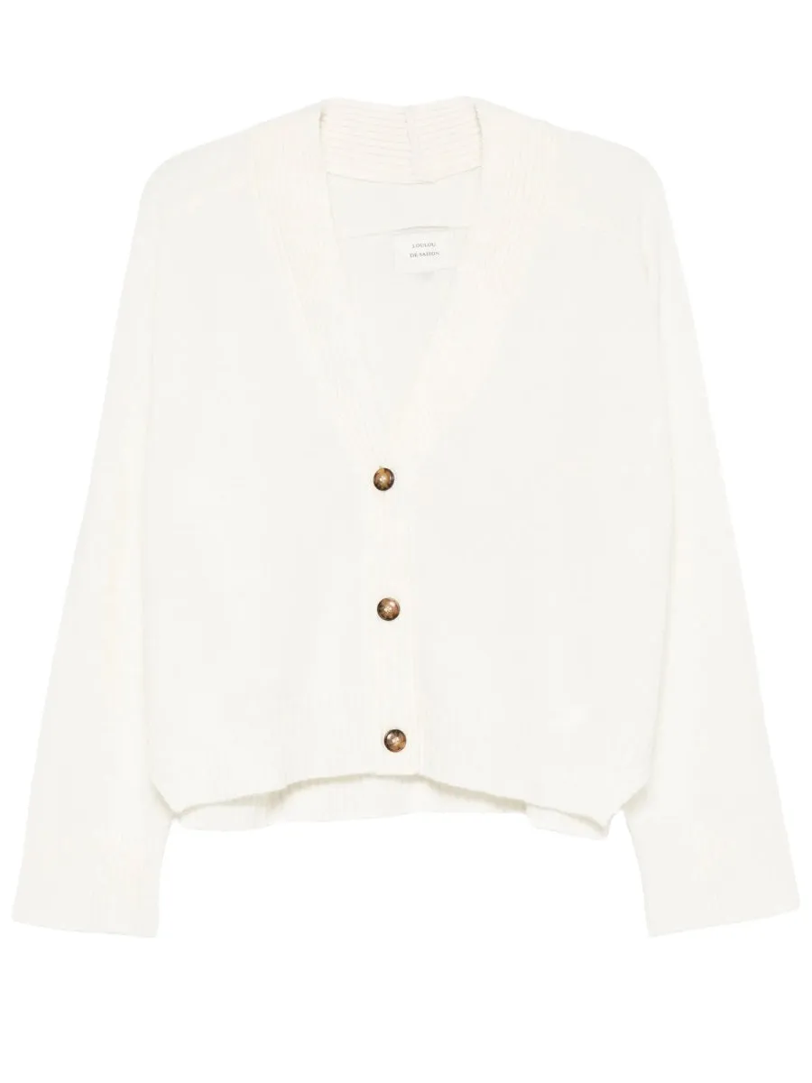 Cashmere Cardigan in Ivory sold by Lord & Taylor