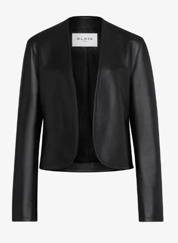 Leather blazer sold by Lord & Taylor
