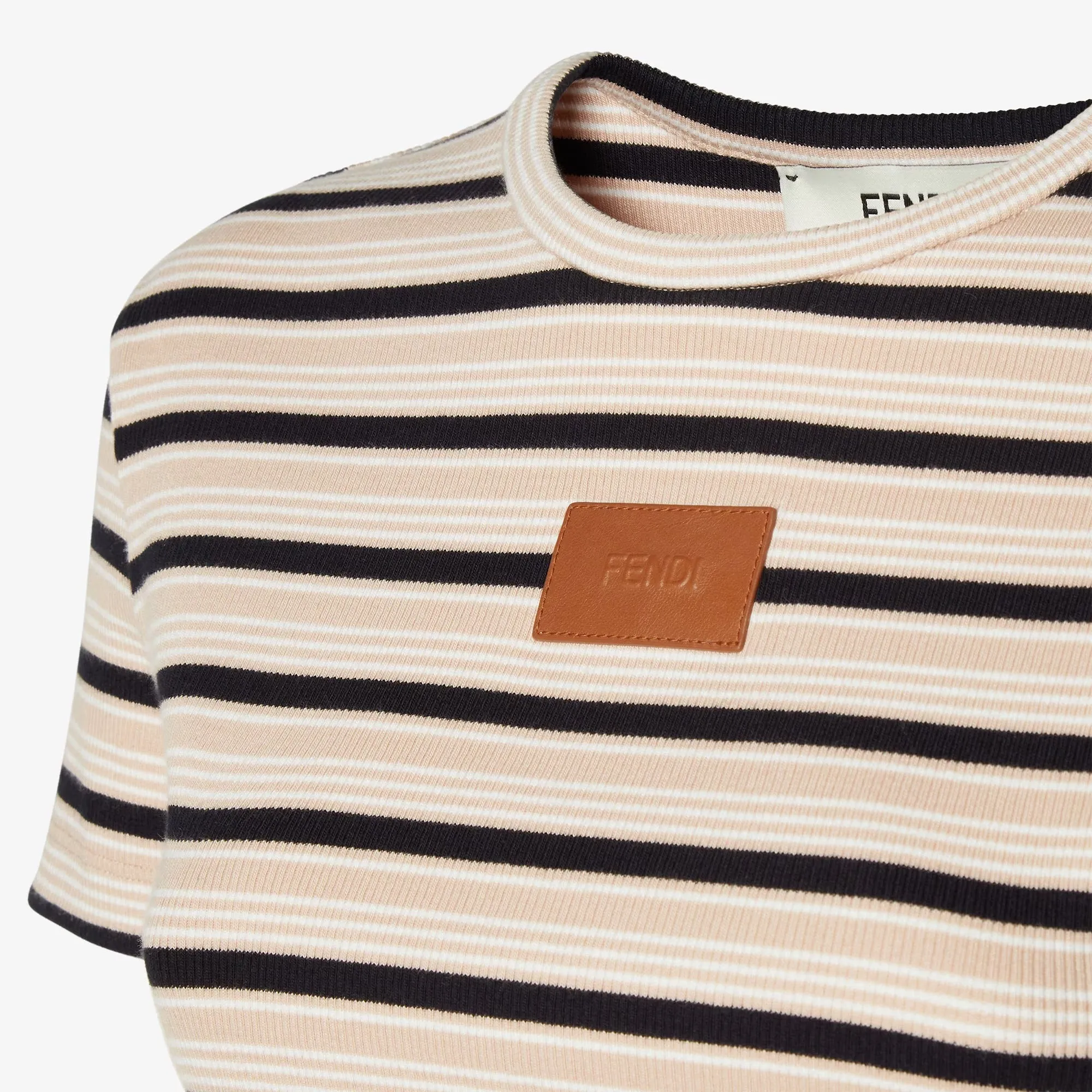 Striped cropped top sold by Lord & Taylor product image thumbnail 3