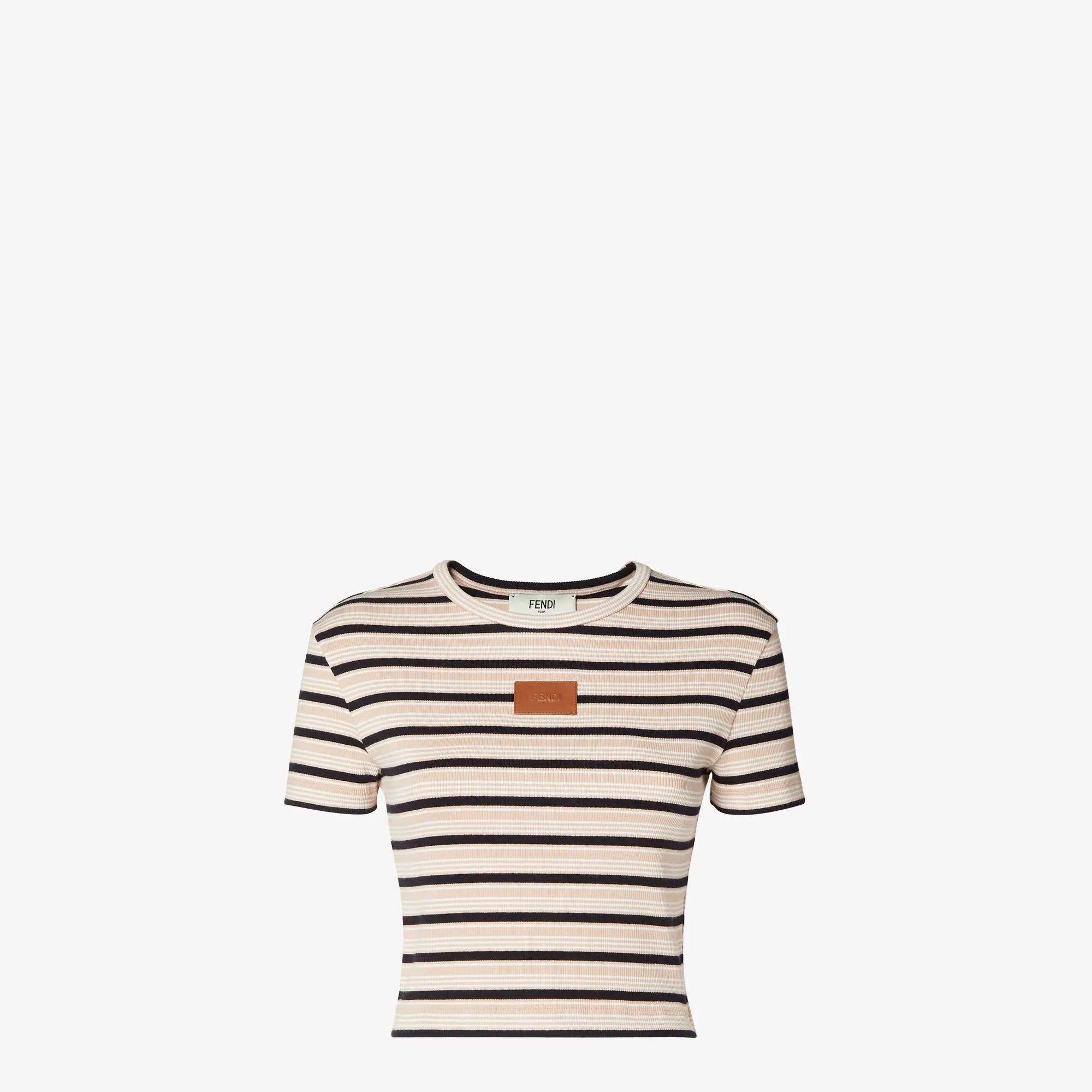 Striped cropped top sold by Lord & Taylor