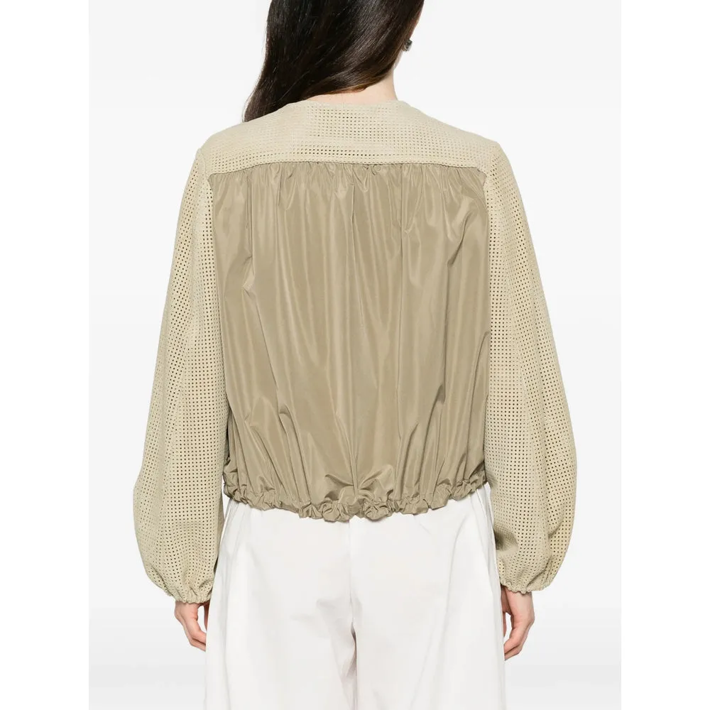 Calf Leather Bomber Jacket sold by Lord & Taylor product image thumbnail 4