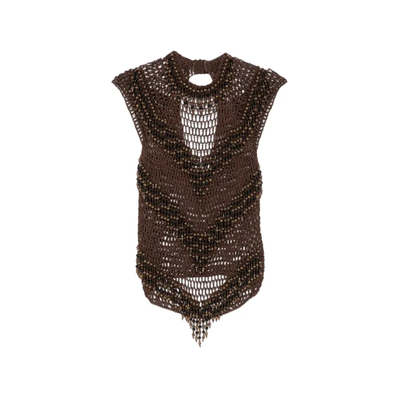 Tank Top Amaranto Brown made by BLESS