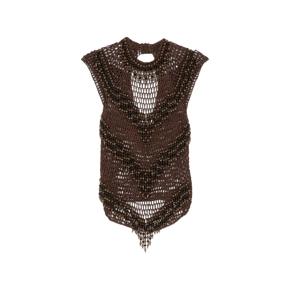 Tank Top Amaranto Brown sold by Lord & Taylor