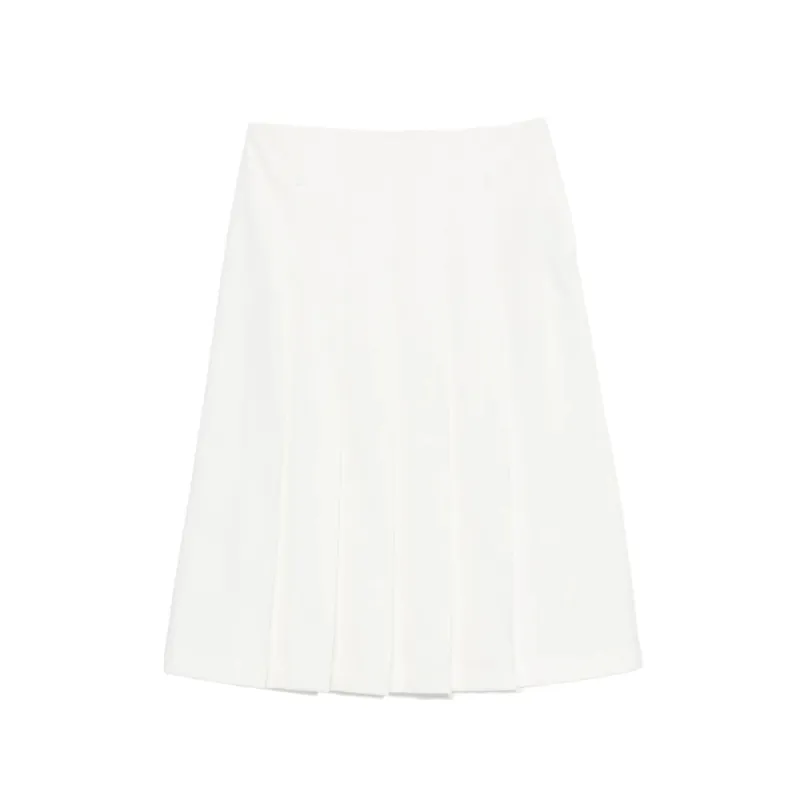 Skirt Cotton White made by A.P.C.