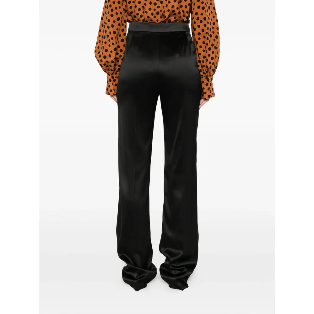 Tailored Trousers Black Silk sold by Lord & Taylor product image thumbnail 4