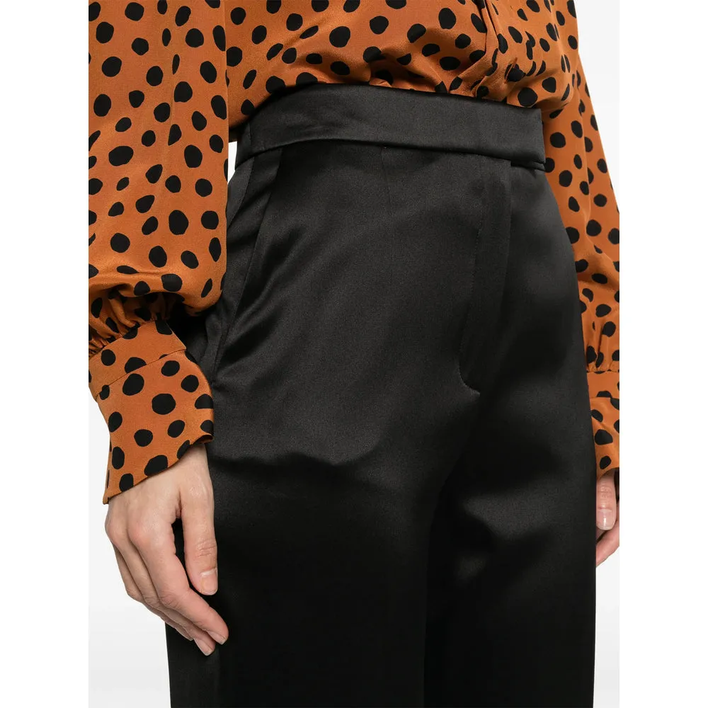 Tailored Trousers Black Silk sold by Lord & Taylor product image thumbnail 5