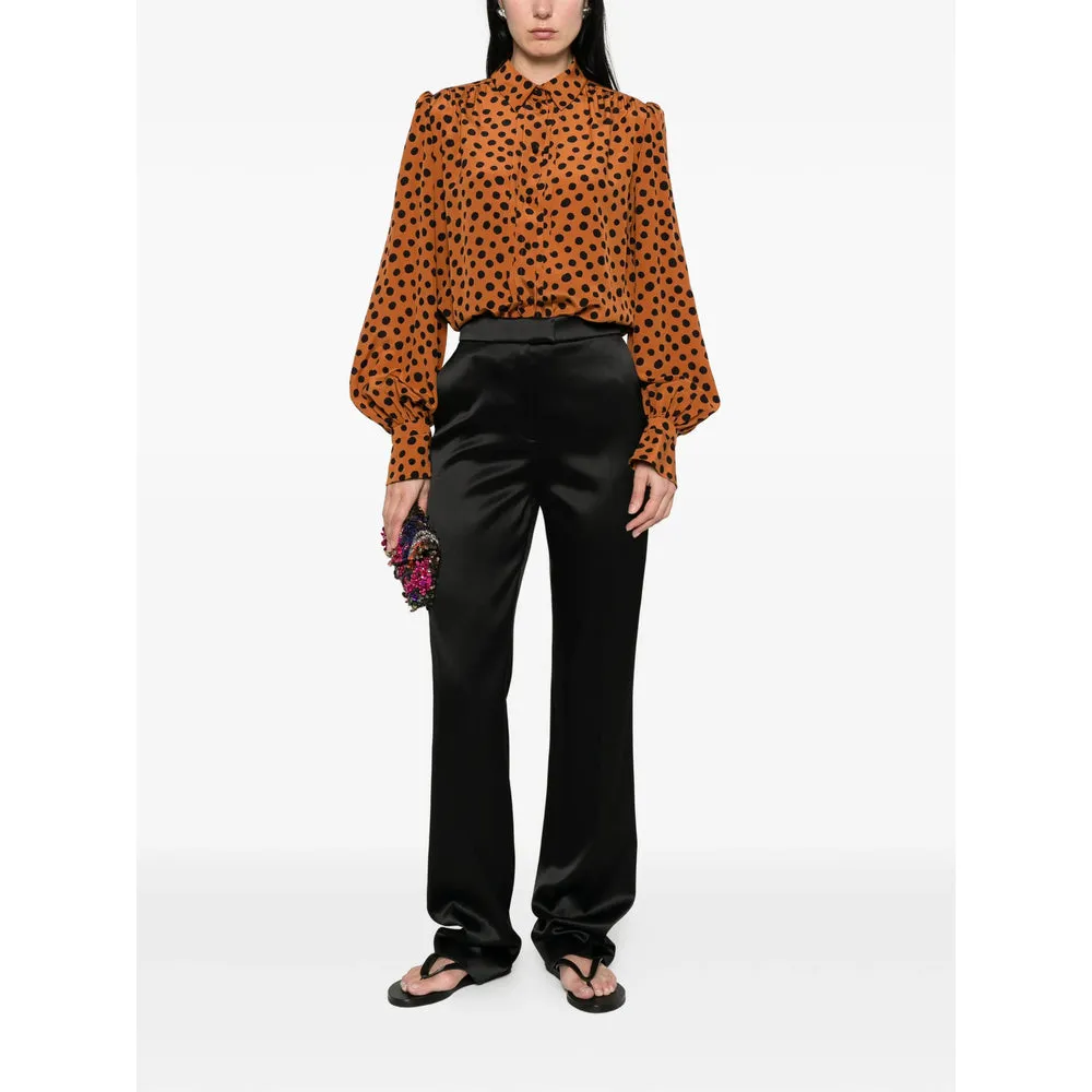 Tailored Trousers Black Silk sold by Lord & Taylor product image thumbnail 2