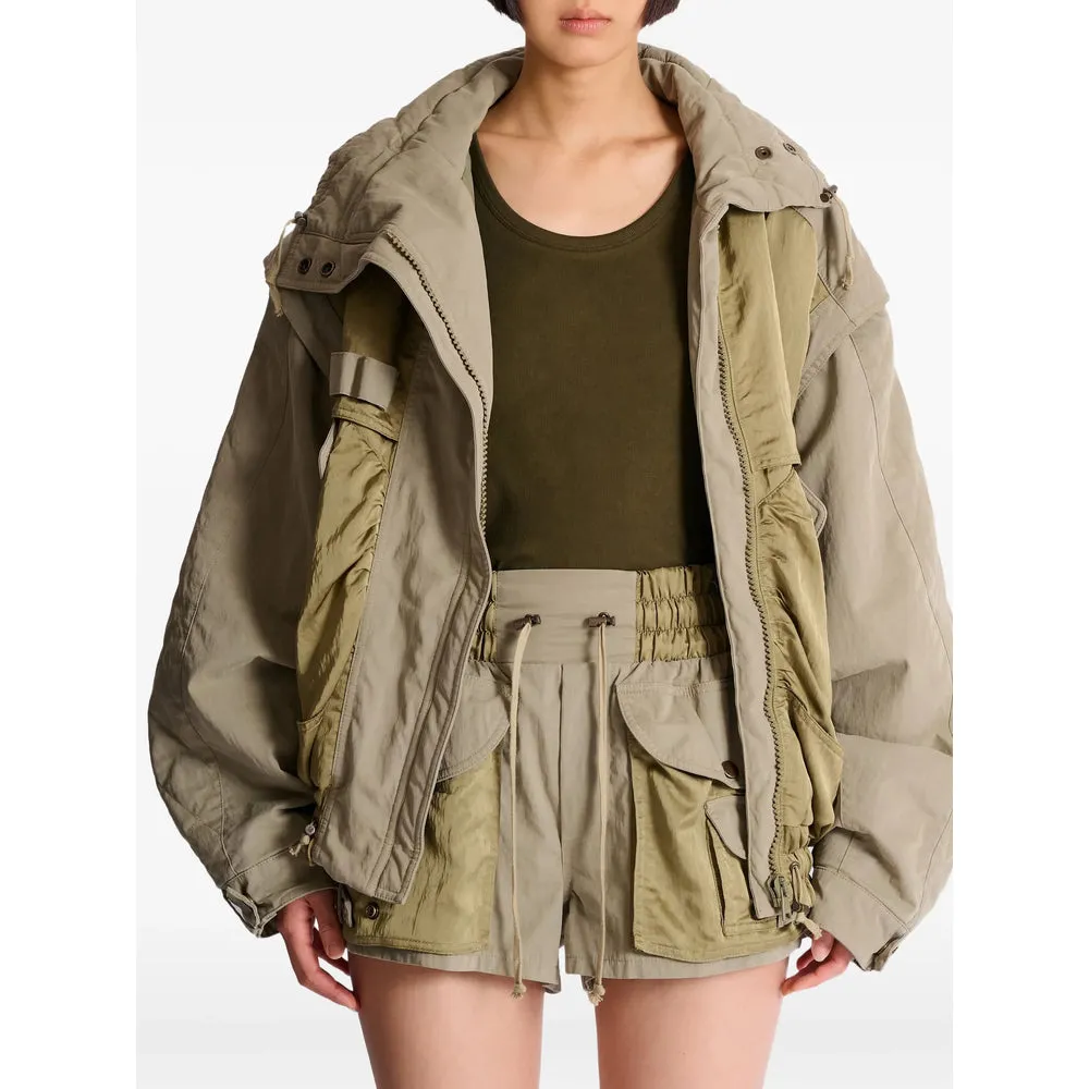 Bomber Jacket Green Quilted Collar sold by Lord & Taylor product image thumbnail 5