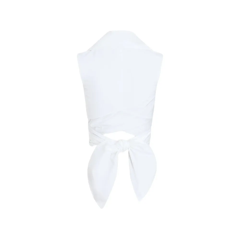 Top White Cotton sold by Lord & Taylor product image thumbnail 2