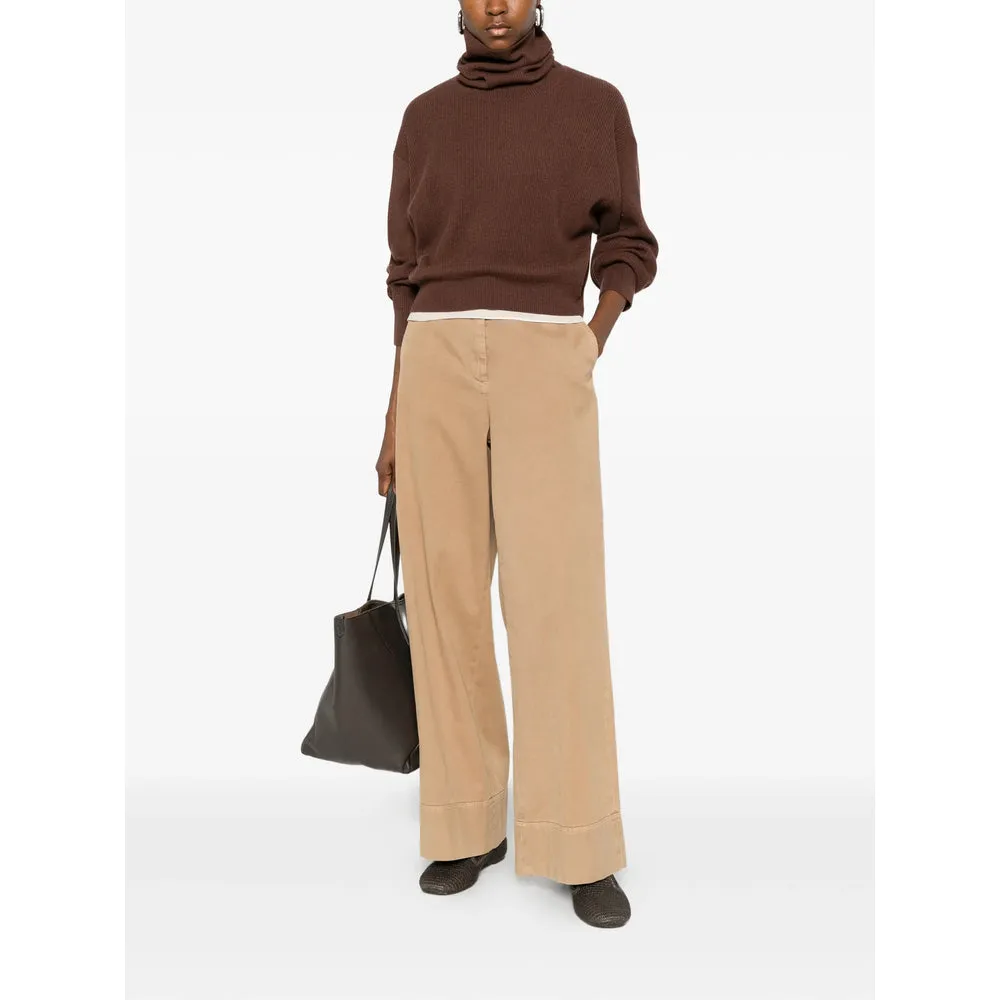 Sweater Brown Silk-Cashmere Blend sold by Lord & Taylor product image thumbnail 3