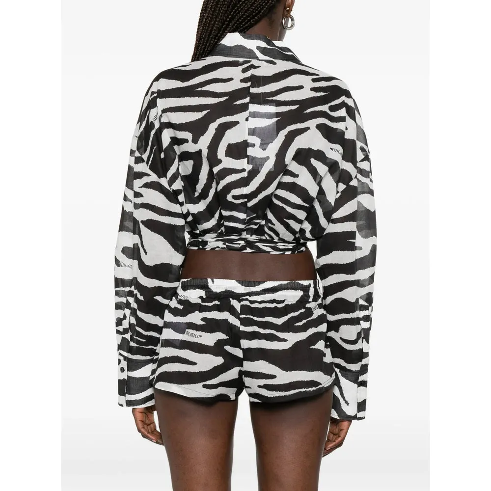 Shirt Cotton White/Black sold by Lord & Taylor product image thumbnail 4