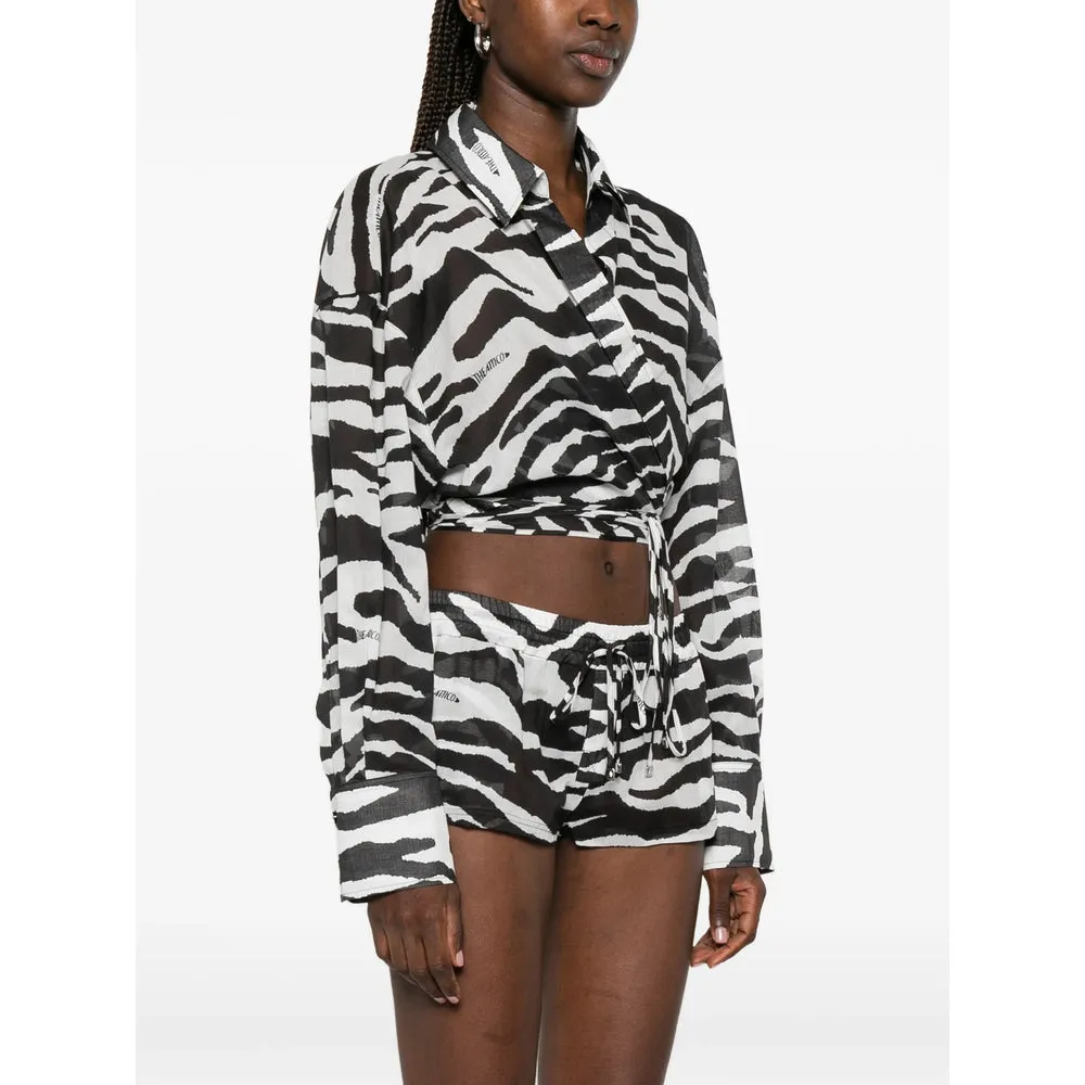 Shirt Cotton White/Black sold by Lord & Taylor product image thumbnail 5
