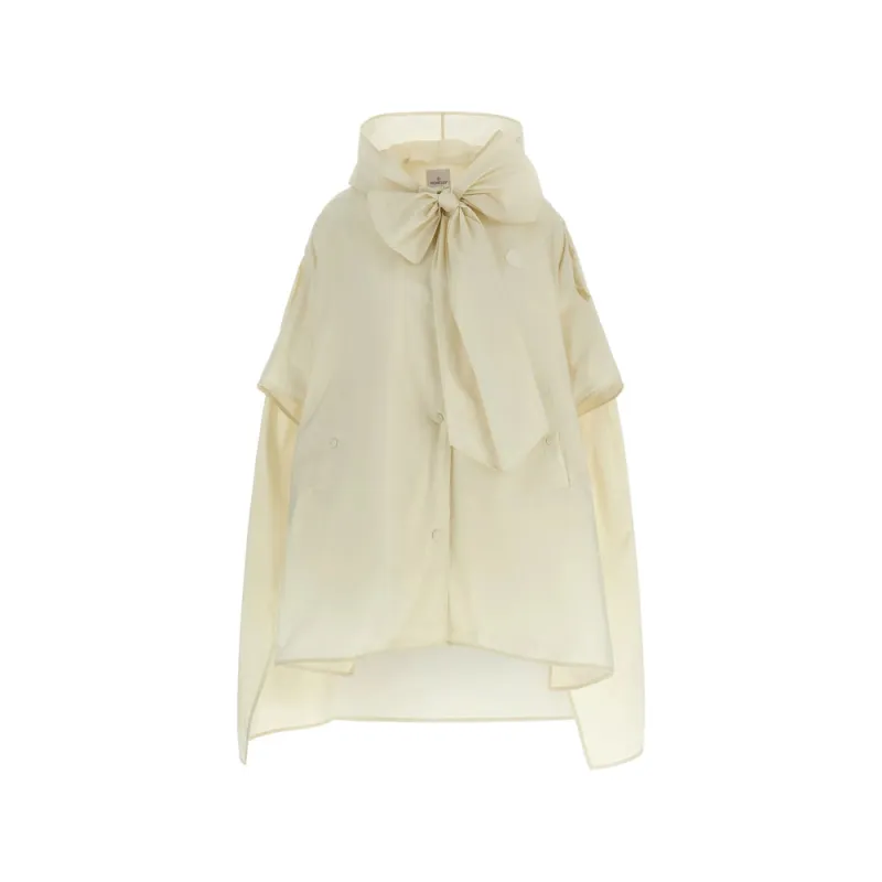 Cape in Neutrals made by Moncler