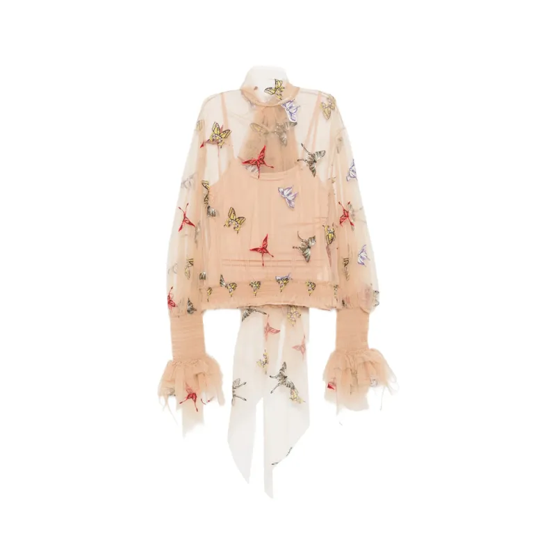Top Neutrals/Blue made by Blumarine