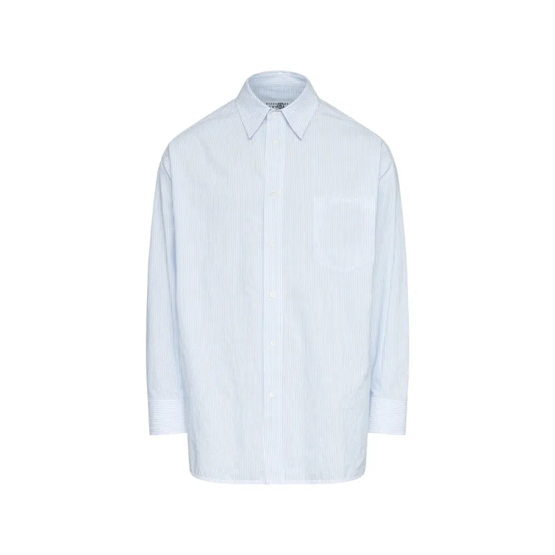 Shirt Striped Blue/White made by Maison Margiela