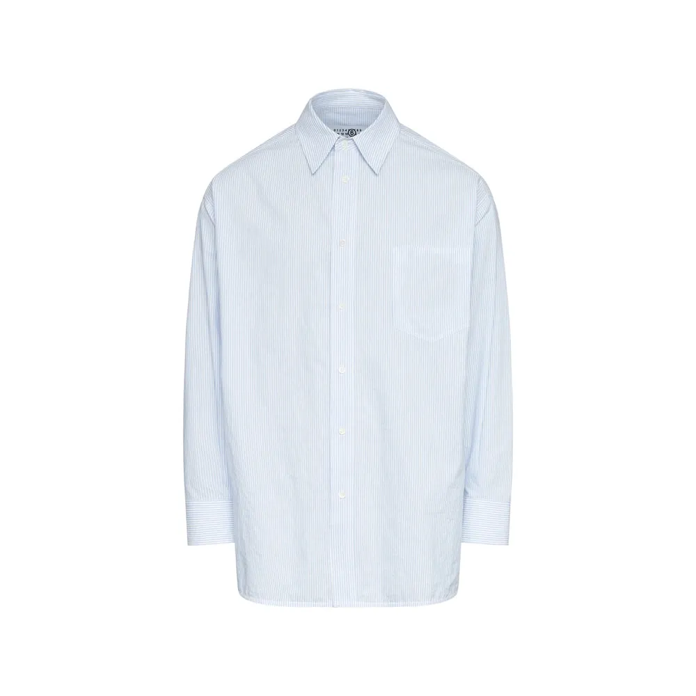 Shirt Striped Blue/White sold by Lord & Taylor