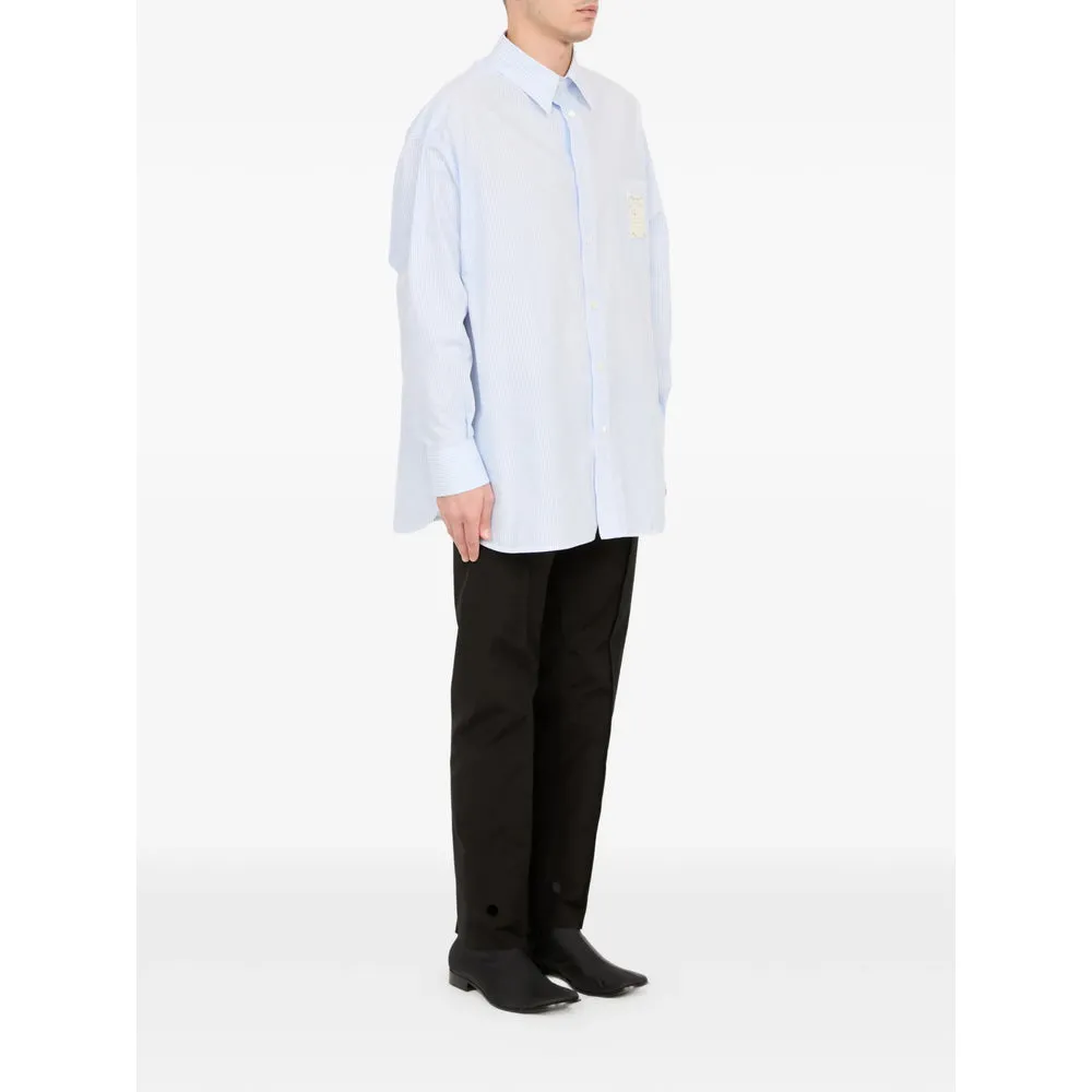 Shirt Striped Blue/White sold by Lord & Taylor product image thumbnail 5