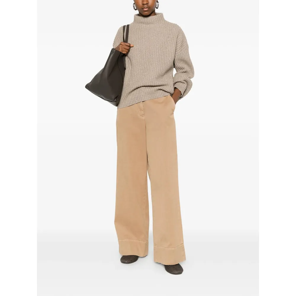 Sweater Beige Cashmere Blend sold by Lord & Taylor product image thumbnail 3
