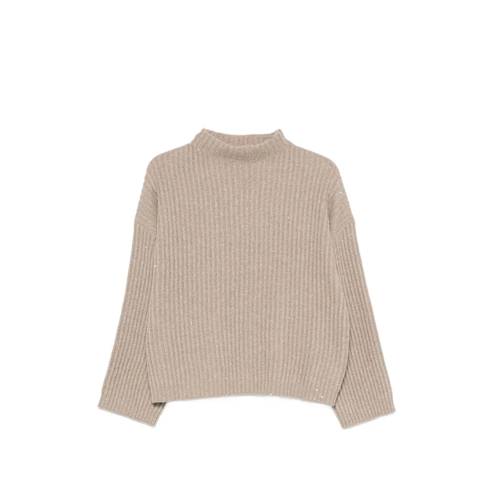 Sweater Beige Cashmere Blend sold by Lord & Taylor