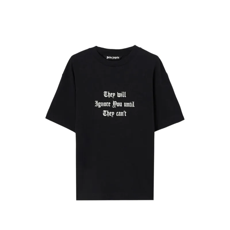 T-shirt Black Cotton made by Palm Angels