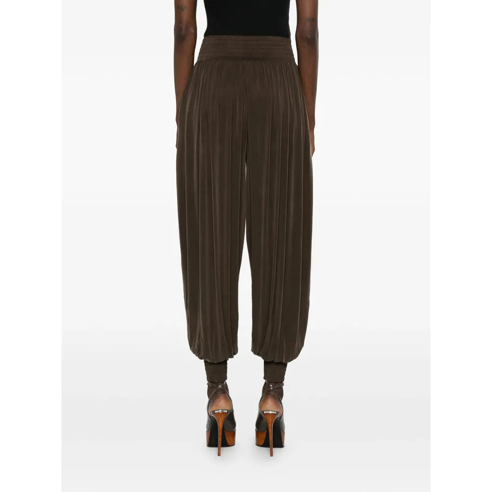 Tapered Pleated Trousers Brown sold by Lord & Taylor product image thumbnail 3