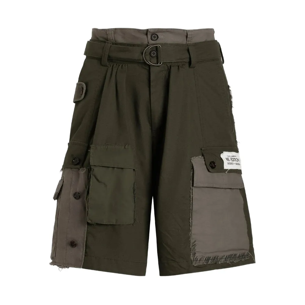 Bermuda Shorts Green/Grey sold by Lord & Taylor
